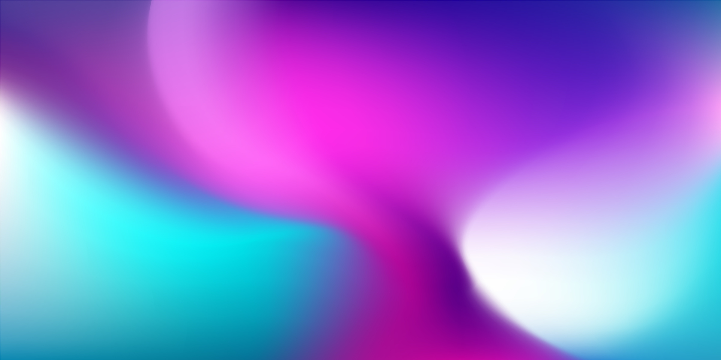 Gradient Purple Teal background. Bright Colorful Blurred backdrop